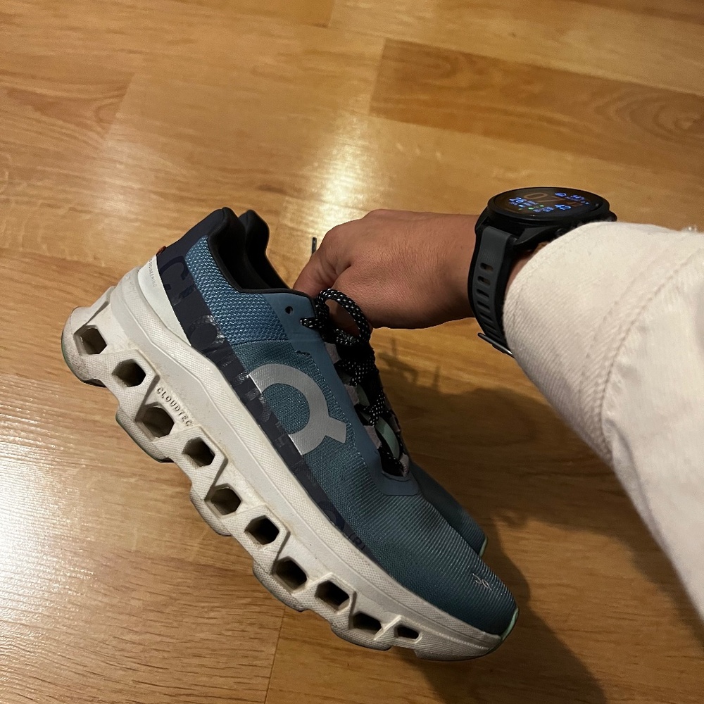 On Cloudmonster running shoes